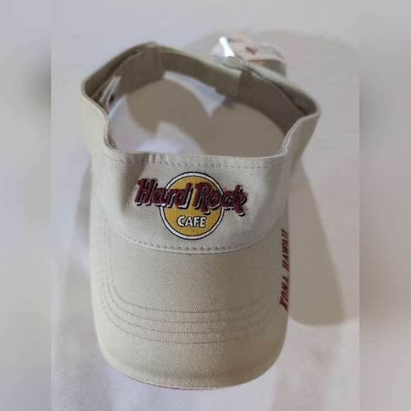 Hard Rock Cafe Unisex Kona, Hawaii Adjustable Visor - Picture 1 of 5